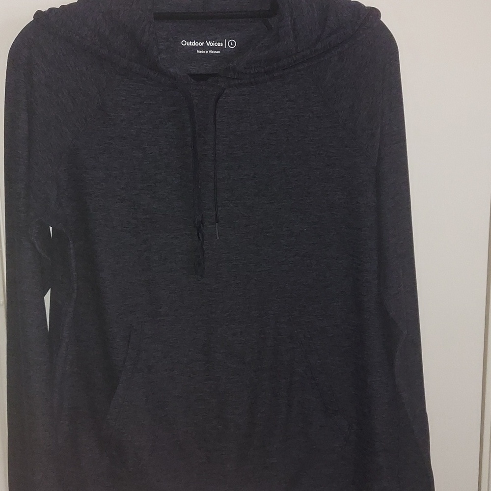 Outdoor Voices Charcoal Hoodie